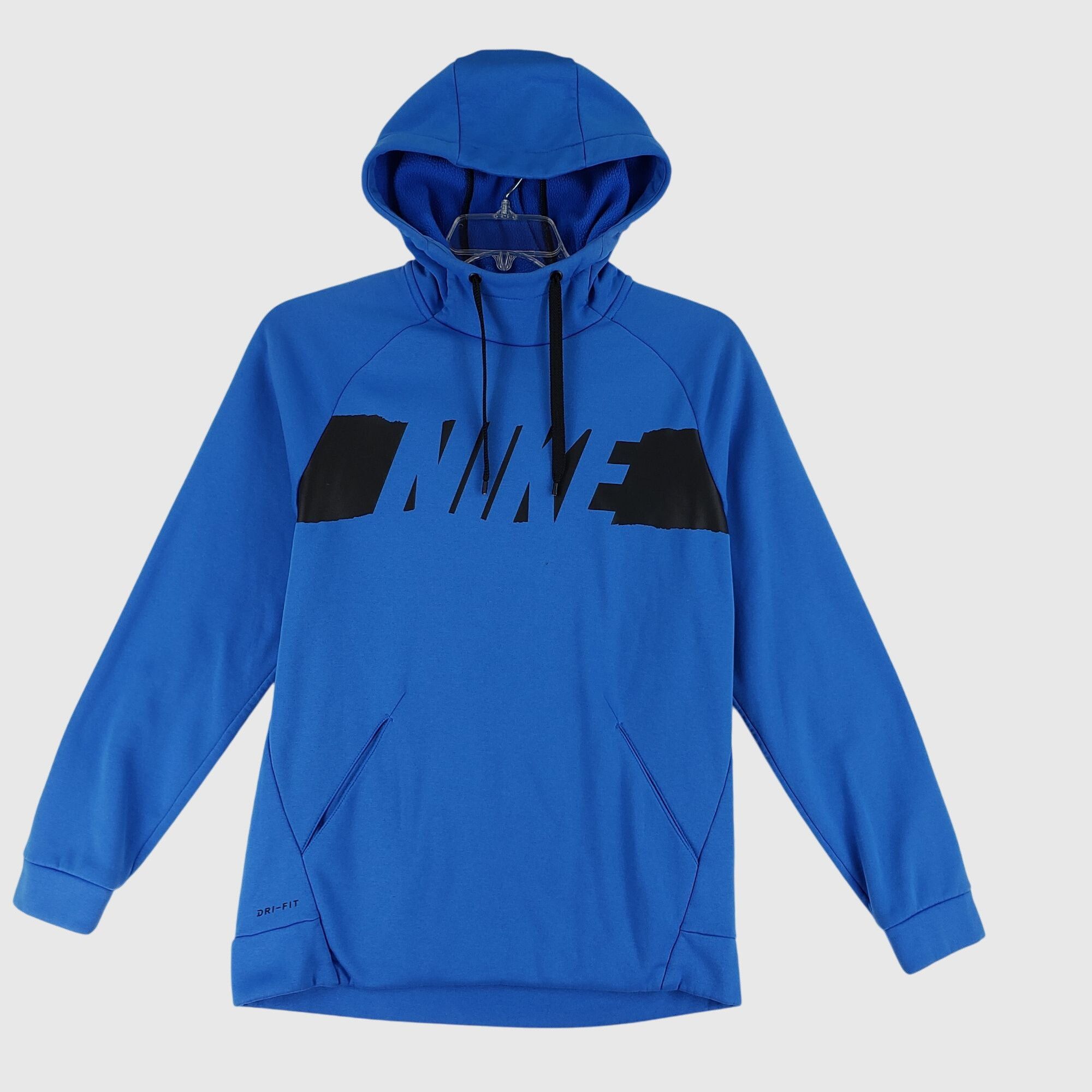 Nike Nike Men's Pullover Blue Hoodie Size S Therma Fit Size US S / EU 44-46 / 1 - 1 Thumbnail