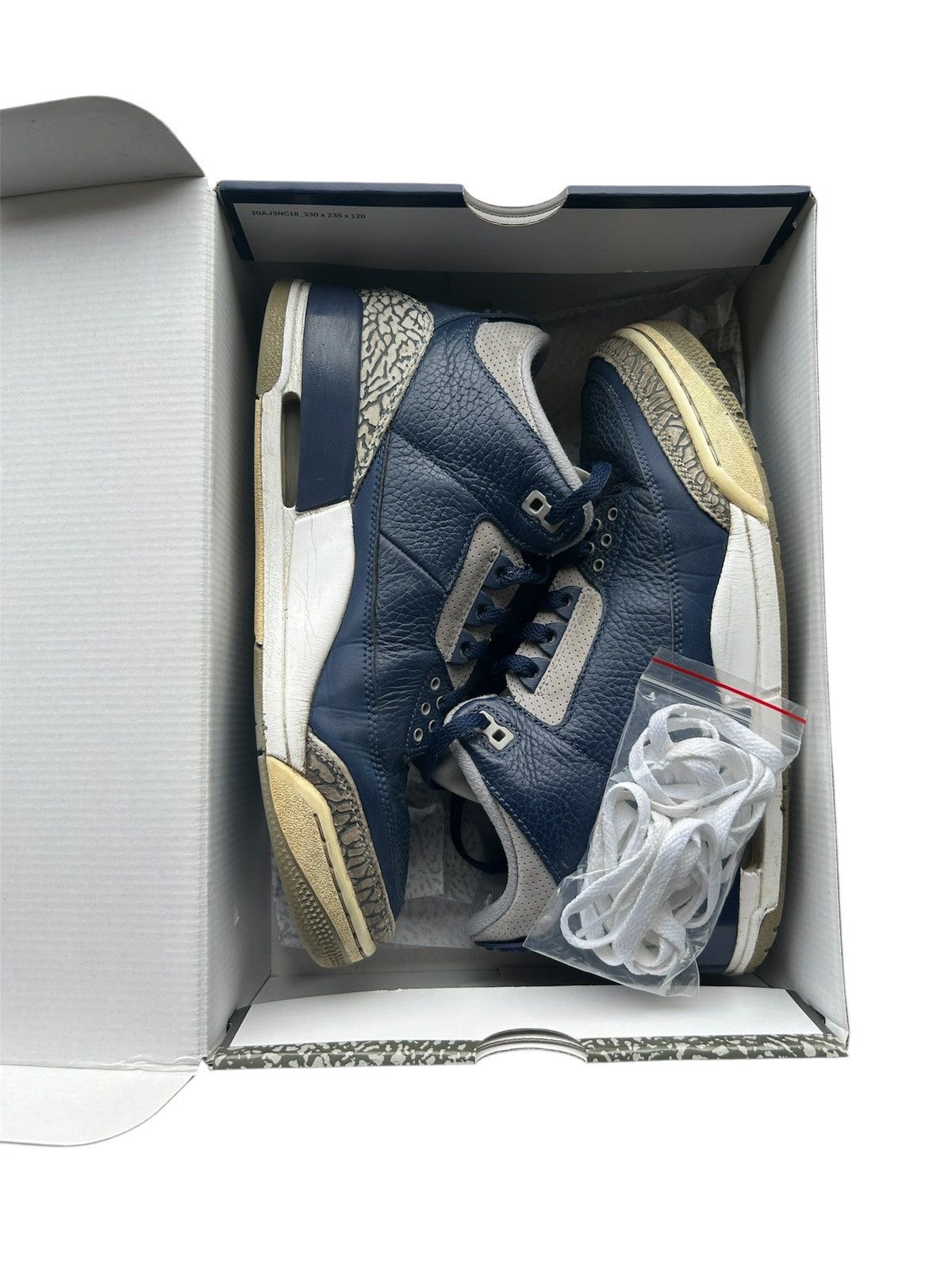 Jordan Brand Air Jordan 3 Georgetown Size US 10.5 / EU 43-44 - 6 Thumbnail