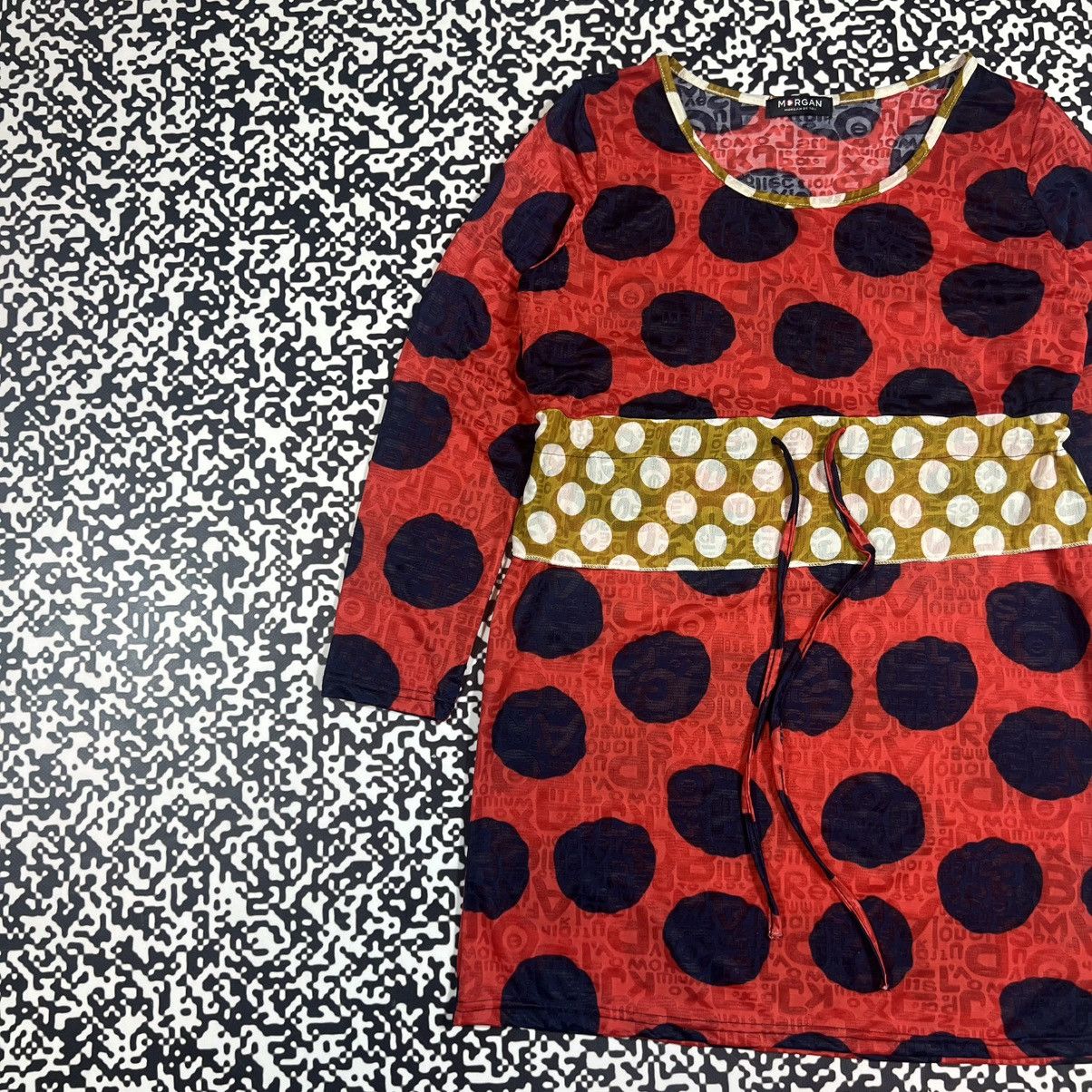 Morgan De Toi Vintage Y2K Mogran De Toi Japanese Style Retro Mini Dress Size M / US 6-8 / IT 42-44 - 5 Thumbnail