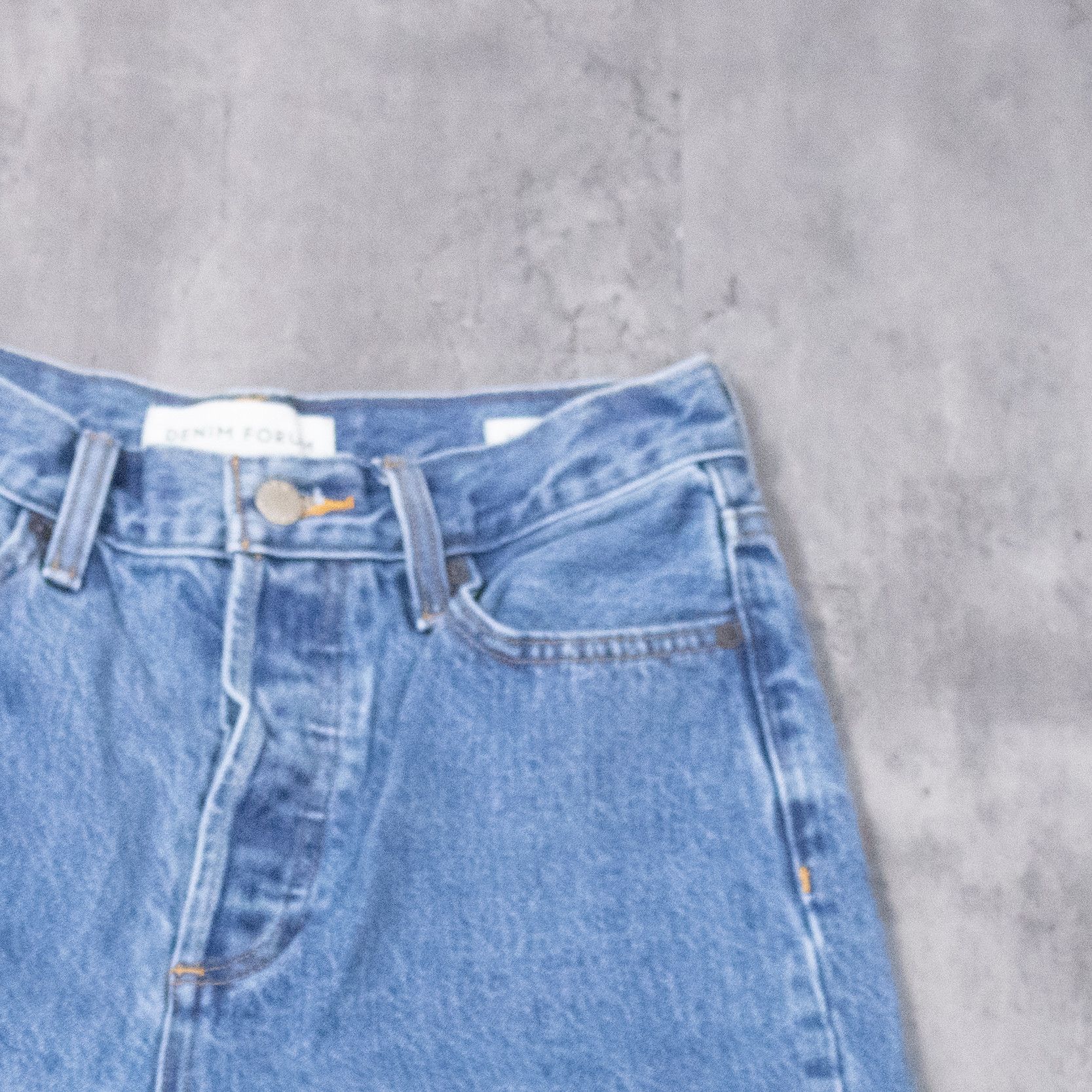 Japanese Brand Denim Form Baggy Wide Relax Fit CrazyY2K Denim Pant's Size US 26 / EU 42 - 8 Thumbnail