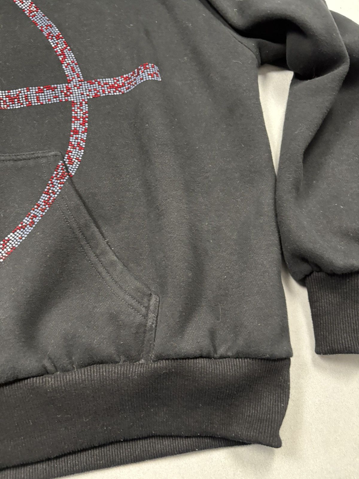 Named Collective Named Collective Rhinestone Target Zip Hoodie Cyber Y2K Size US M / EU 48-50 / 2 - 8 Thumbnail