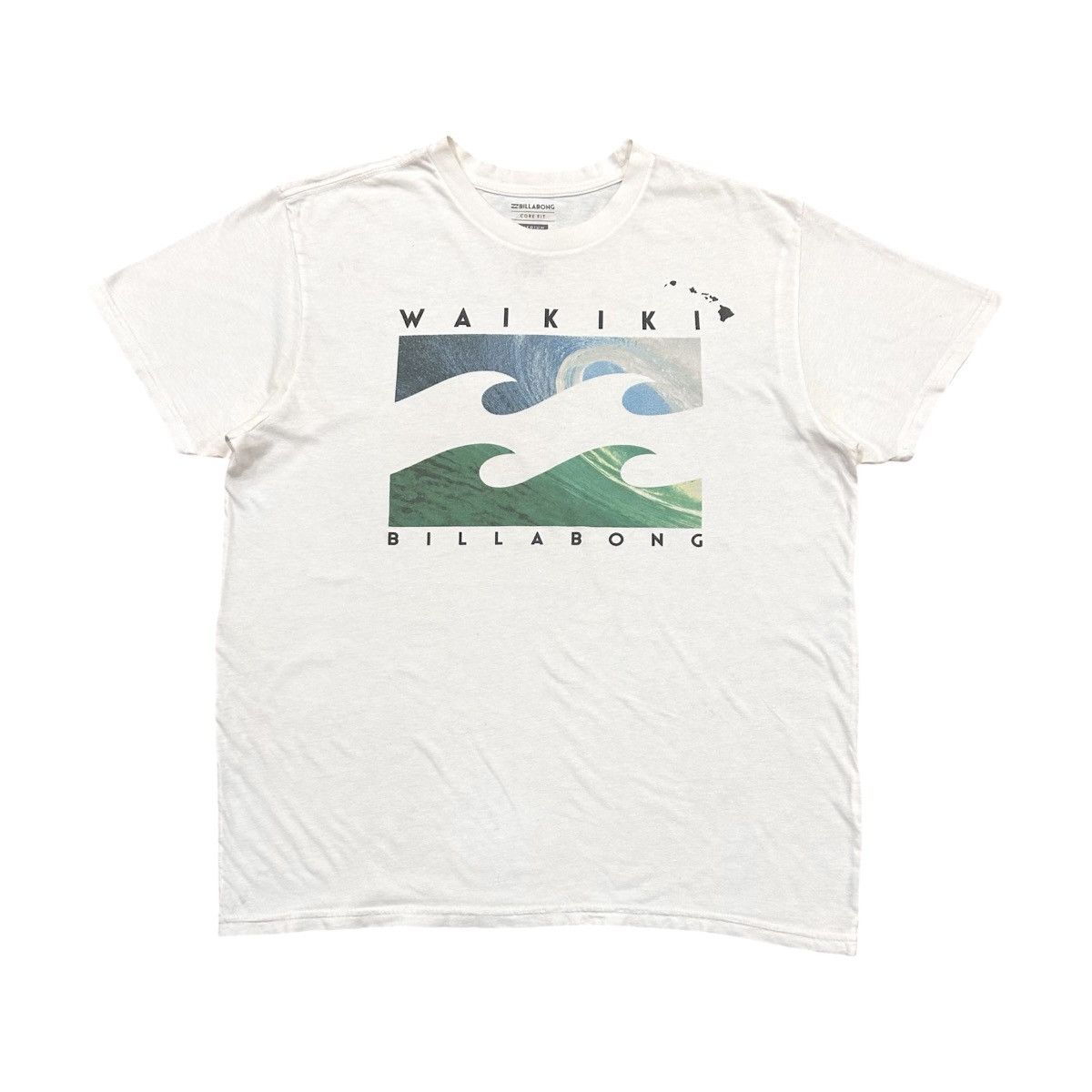 Billabong Billabong Waikiki Surfwear Graphic Tshirt Size US L / EU 52-54 / 3 - 1 Thumbnail