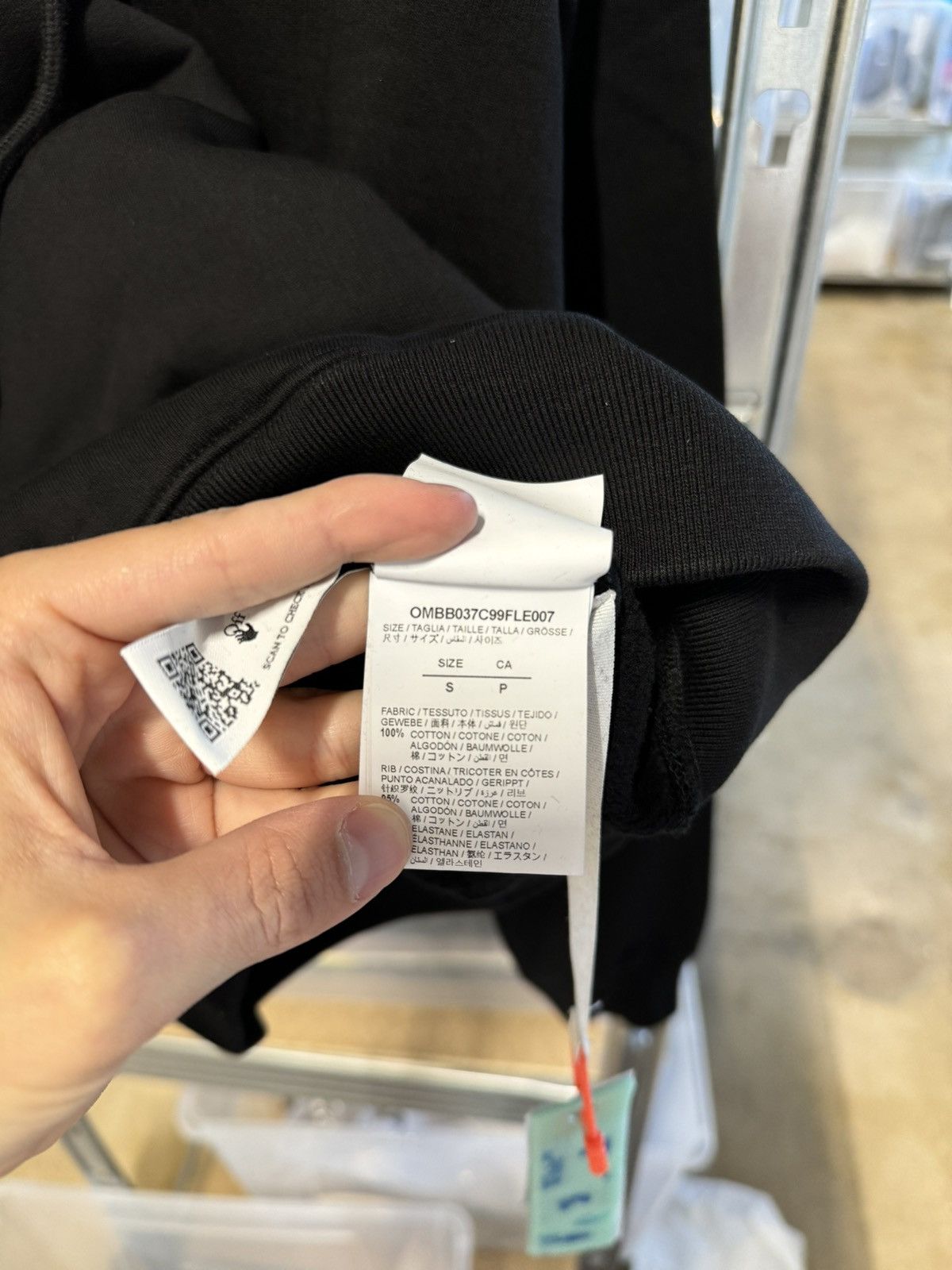 Off-White Off-White Caravaggio Crowning Hoodie NEW 800$ Size US S / EU 44-46 / 1 - 6 Thumbnail