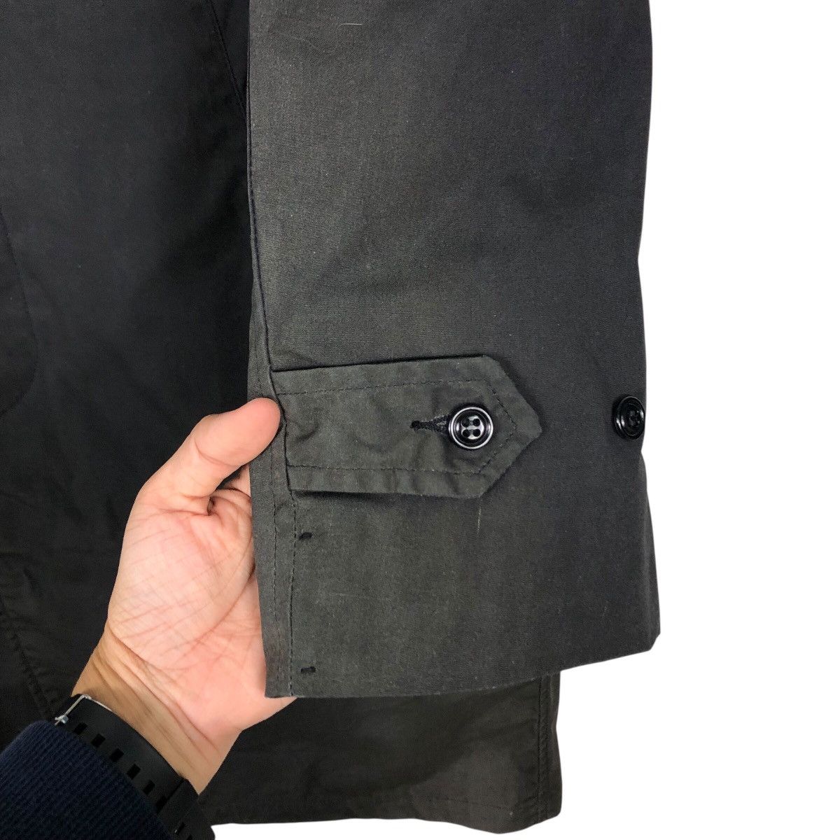 Buzz Rickson's 📌Vintage Long Jacket Blanket Military Wear Rich Black Size US M / EU 48-50 / 2 - 17 Thumbnail