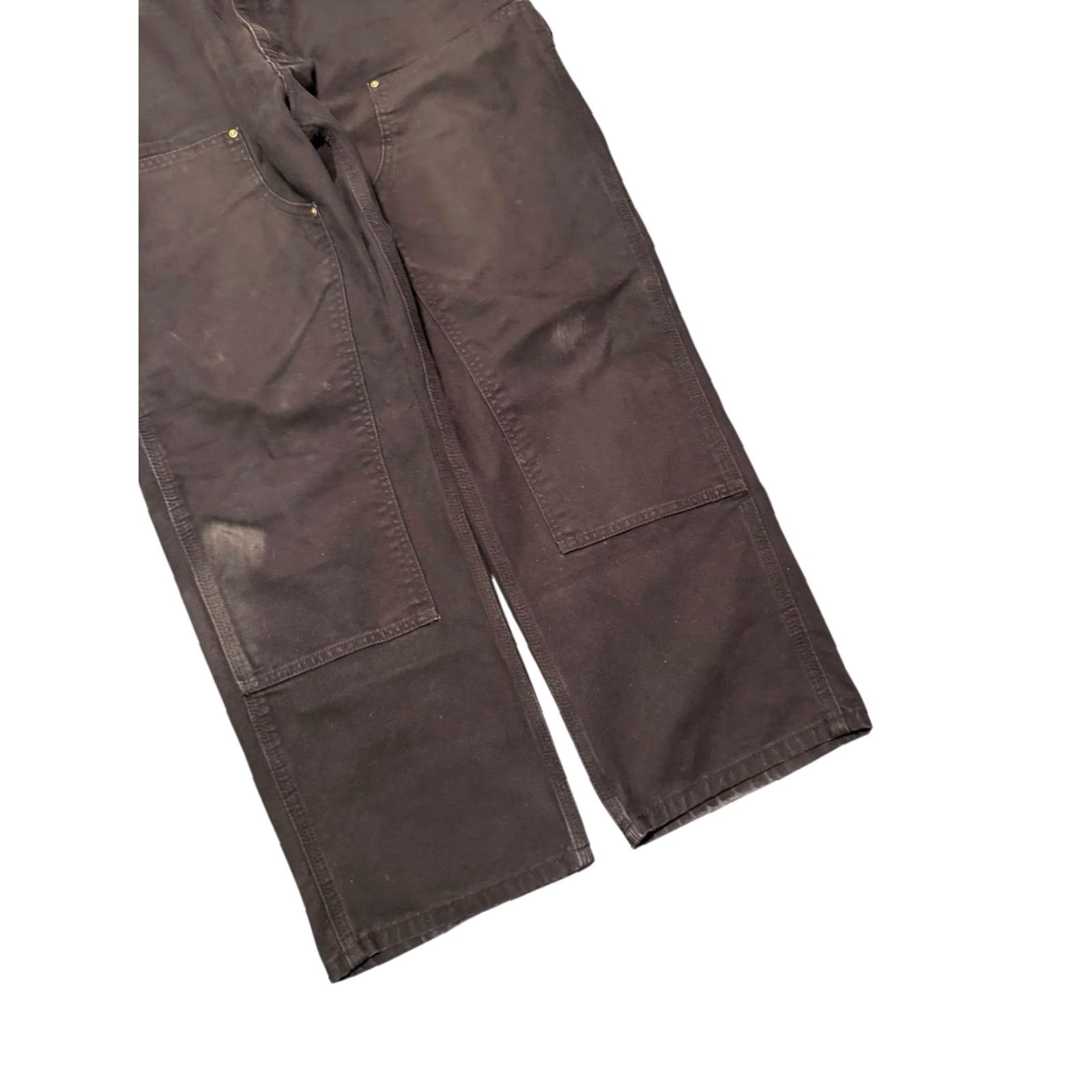 Carhartt Carhartt Pants Men 36x30 Black Double Knee Carpenter Cargo B136 BLK Loose Fit Size US 36 / EU 52 - 4 Thumbnail