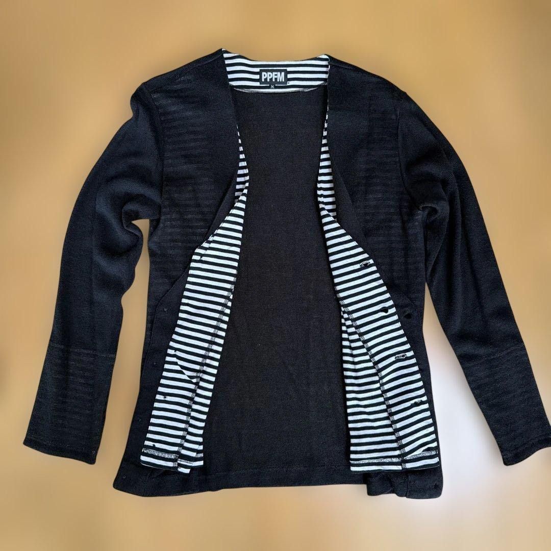 PPFM Rare PPFM double layered cardigan Size US M / EU 48-50 / 2 - 3 Thumbnail