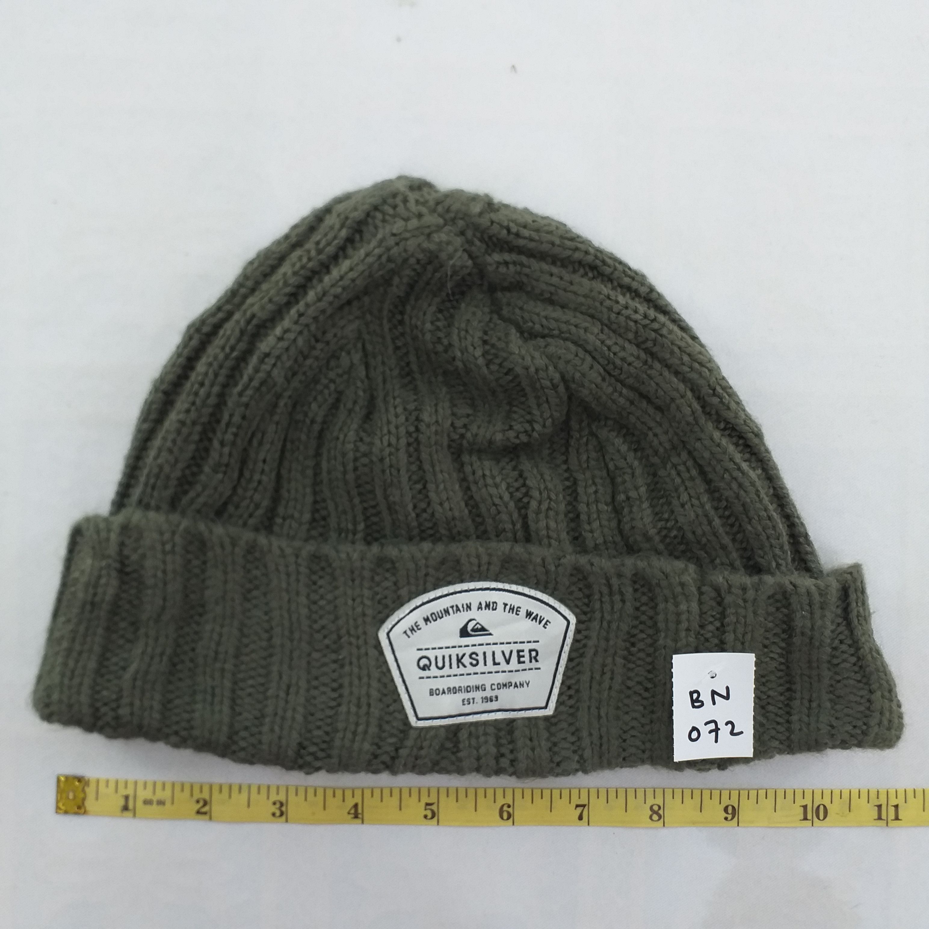 Quiksilver Quiksilver Plain Snow Cap Hat Beanie -BN072 Size ONE SIZE - 3 Thumbnail