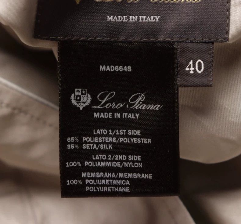 Loro Piana LORO PIANA A trench coat without a belt Size XS / US 0-2 / IT 36-38 - 5 Thumbnail
