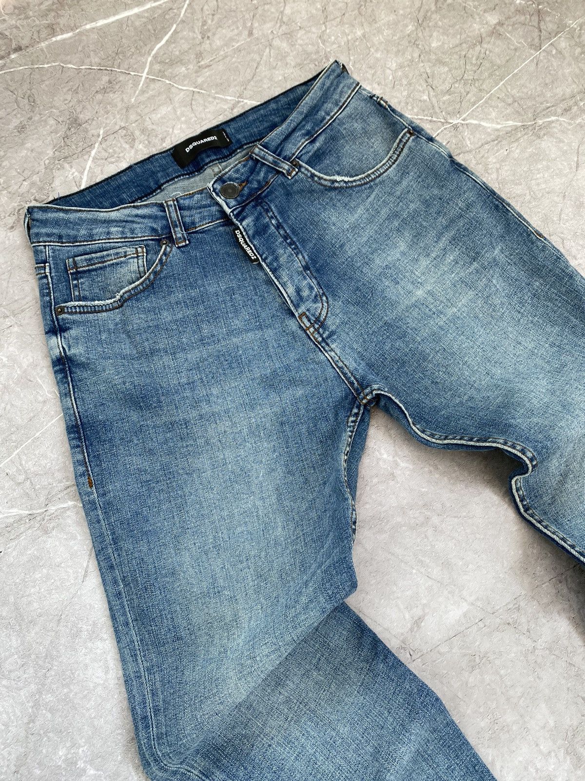 Dsquared2 Rare Dsquared2 Jeans Distressed Skinny Fit Made in Italy Size US 33 - 8 Thumbnail