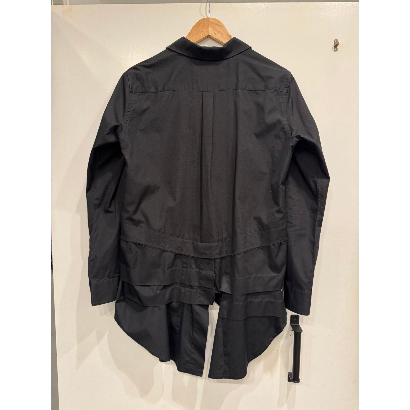 Comme des Garcons 2018 Comme des Garçons deconstructed asymmetrical shirt Size L / US 10 / IT 46 - 2 Thumbnail