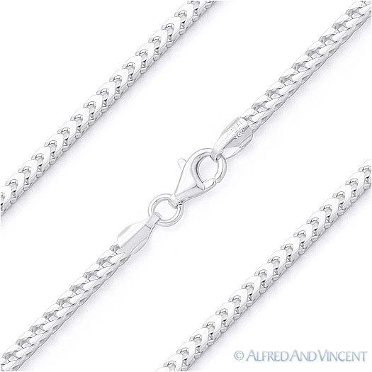 Other 1.8mm Franco Arrow-Link Italian Chain Necklace - 24" Size ONE SIZE - 1 Thumbnail
