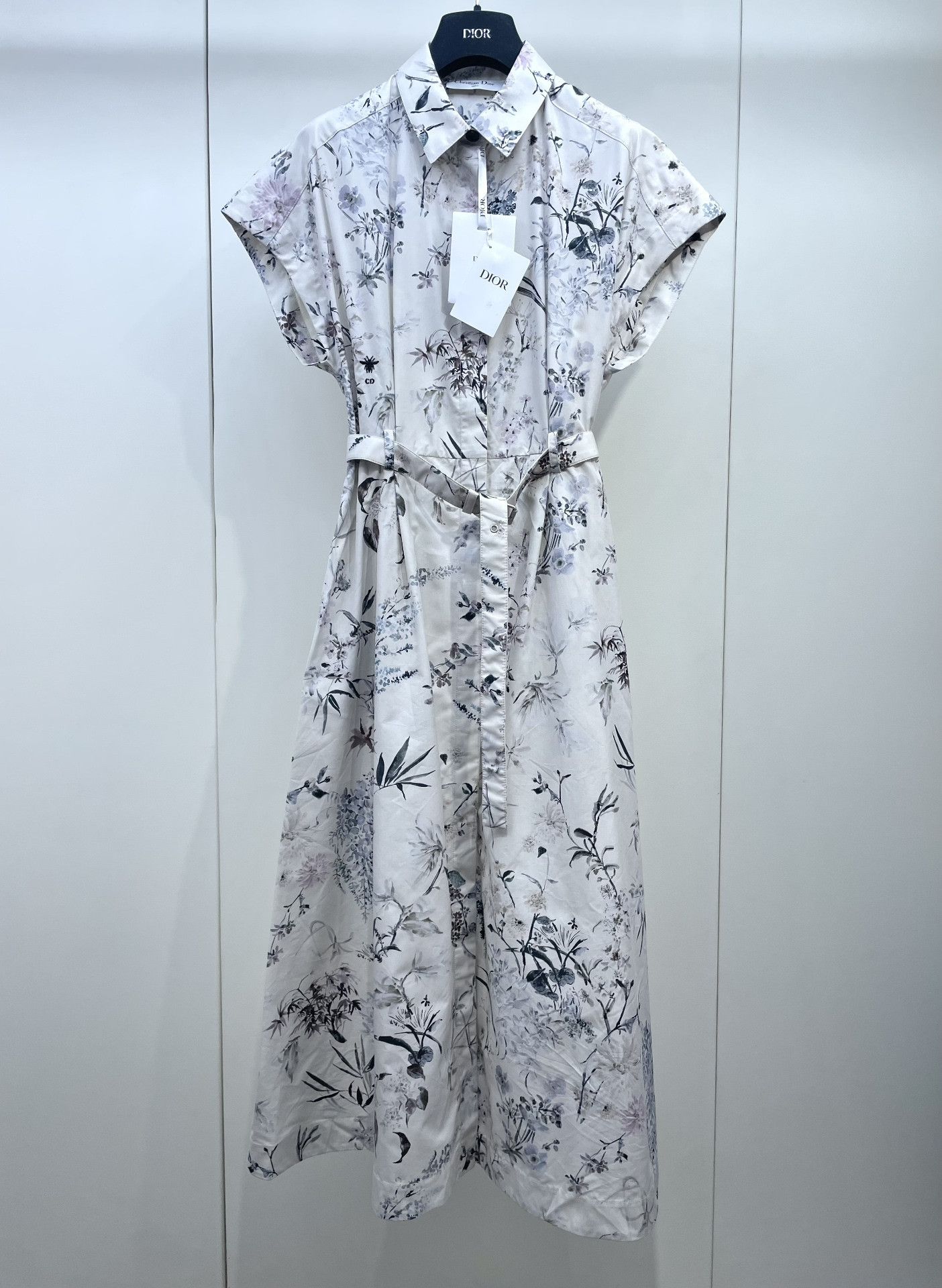 Dior Dior 2025 Plant Floral Print Dress Size XXS / US 00 / IT 34 - 1 Thumbnail