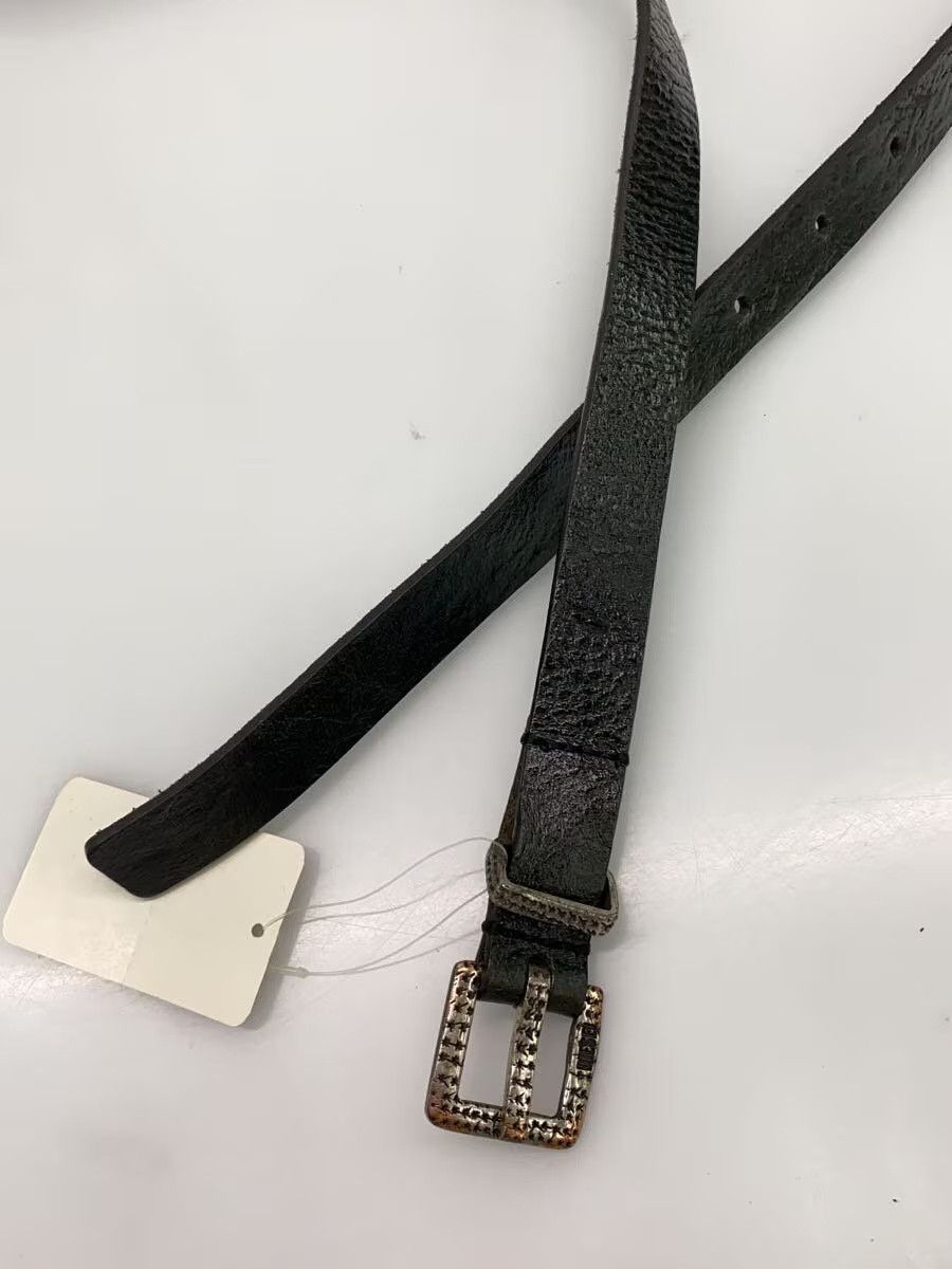 Diesel Diesel Plain Leather Belt Black Size ONE SIZE - 2 Thumbnail