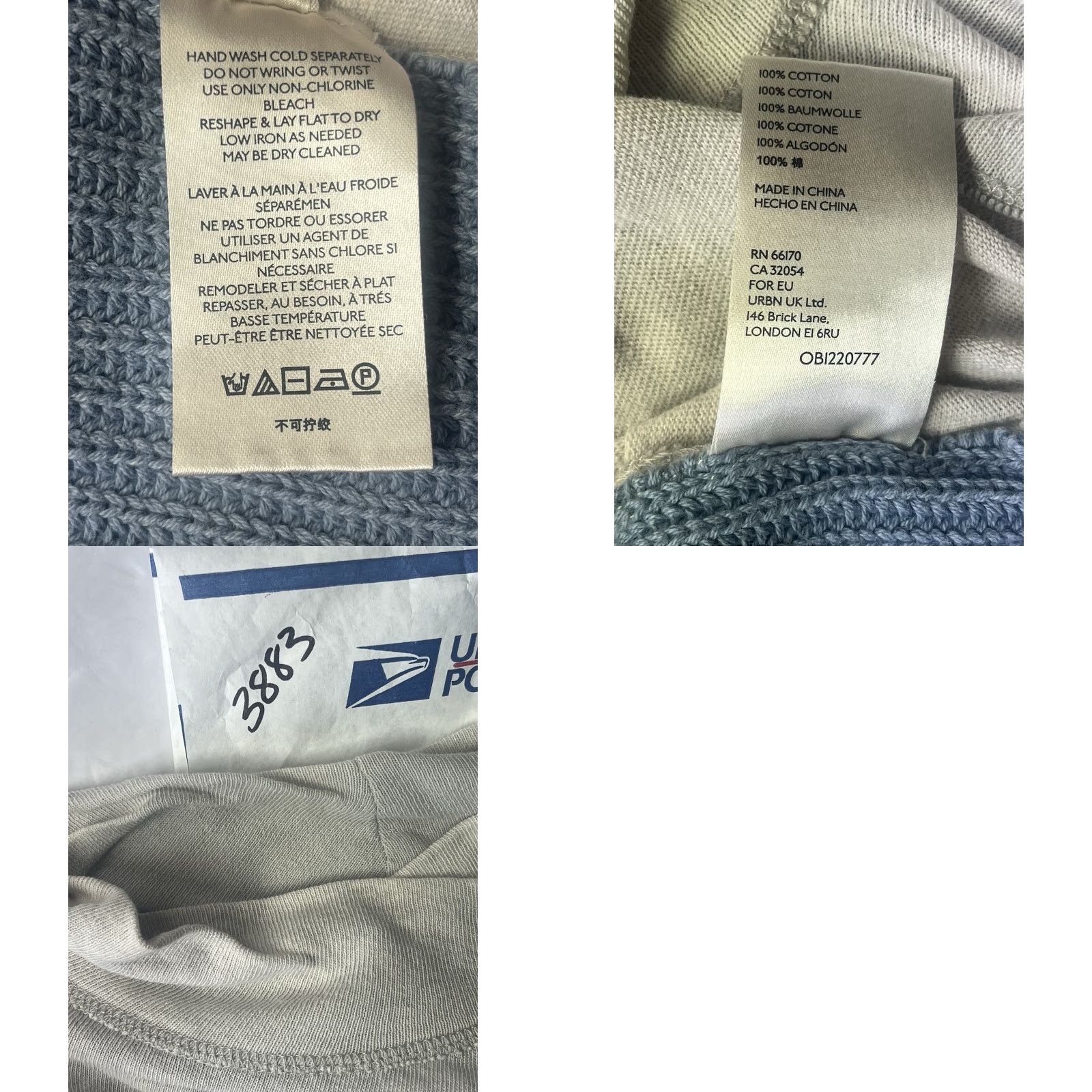 Free People Free People Sweater Women's Multicolor Cotton Knit Mock Neck Long Sleeve XL Pullover Casual Fall Spring Summer Mock Neck Pullover Size XL / US 12-14 / IT 48-50 - 8 Thumbnail