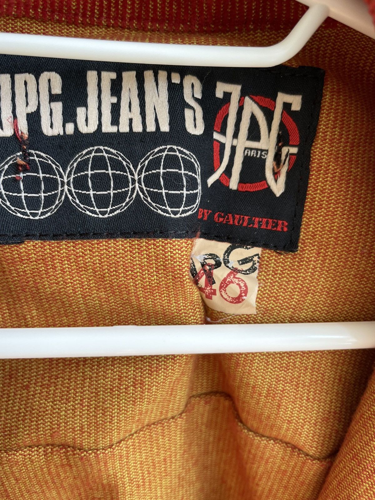 Jean Paul Gaultier Jean Paul Gaultier Jeans JPG Vintage Denim Jacket Vest Size L / US 10 / IT 46 - 15 Thumbnail