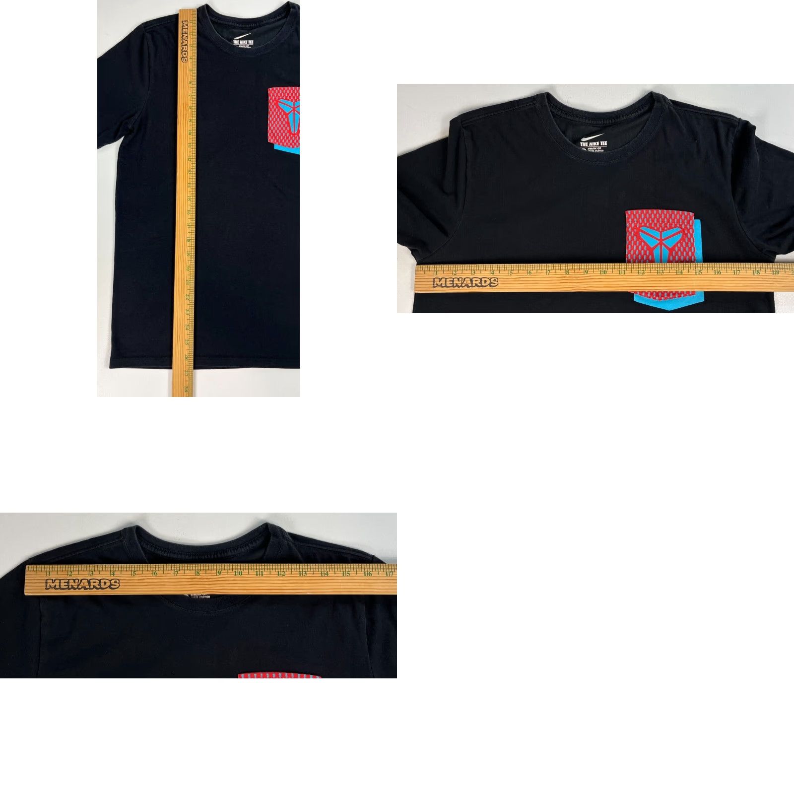 Nike Nike Kobe Bryant Pocket Tee Shirt M Men's Black 835745-010 Sports Knit Size US M / EU 48-50 / 2 - 8 Thumbnail