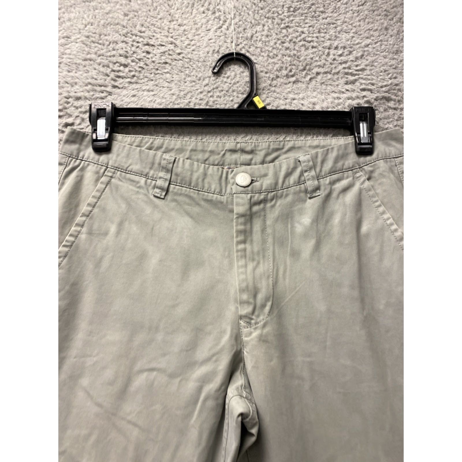 Bonobos VINTAGE Bonobos Men's Golf Pants Chino 32x30 Athletic Fit Gray Cotton Slimming Size US 32 / EU 48 - 2 Thumbnail