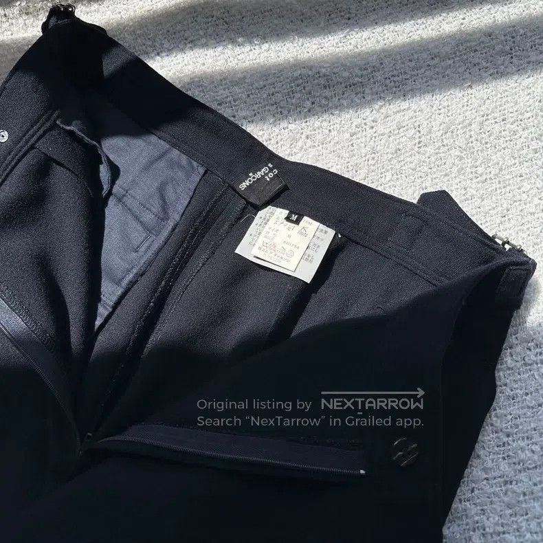 Comme des Garcons Comme des Garcons size M Wool Wide Leg Pants Size 24" / US 00 / IT 34 - 4 Thumbnail