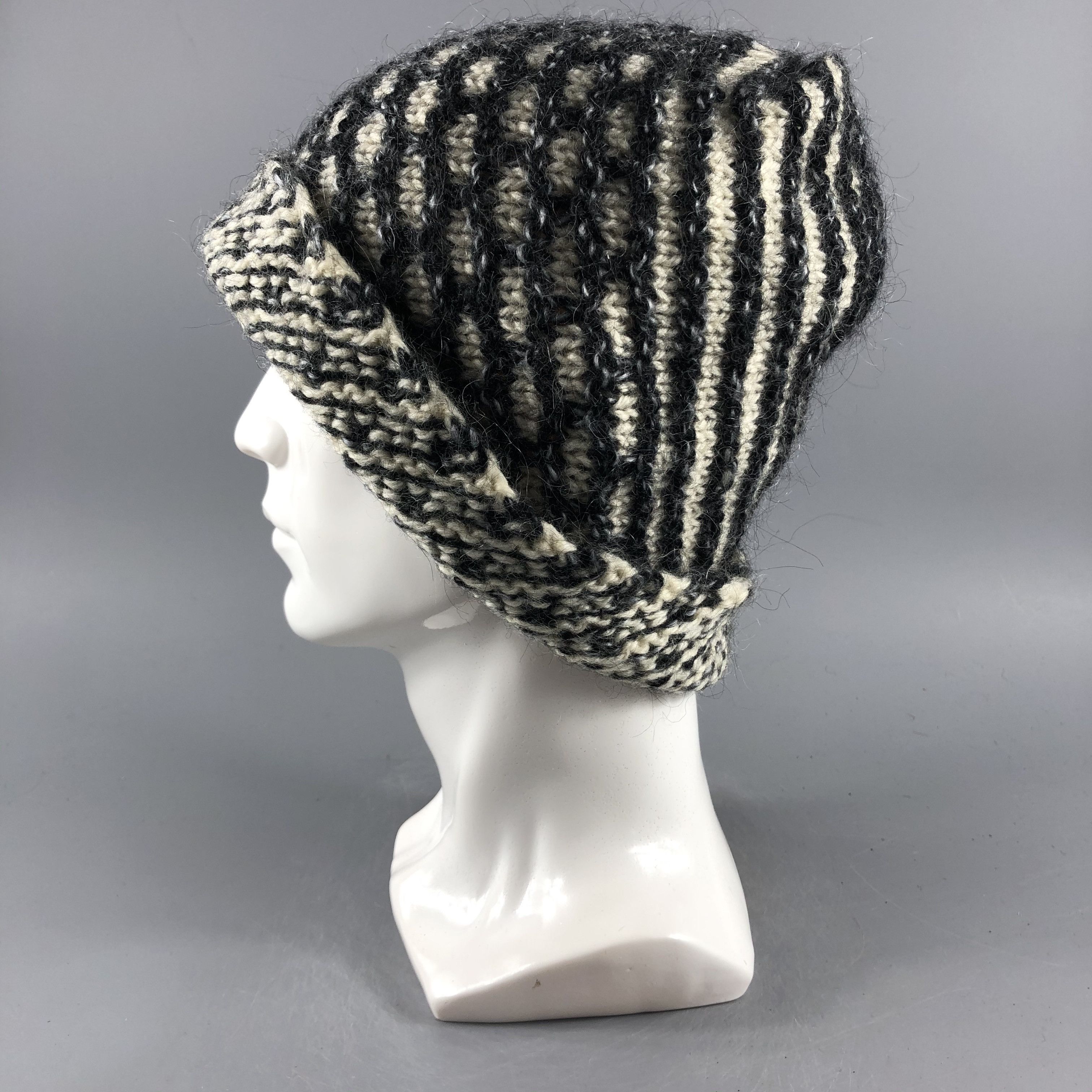 Japanese Brand × Vintage Unknown Knit Beanie Snow Hat Snow Cap -D298 Size ONE SIZE - 2 Thumbnail