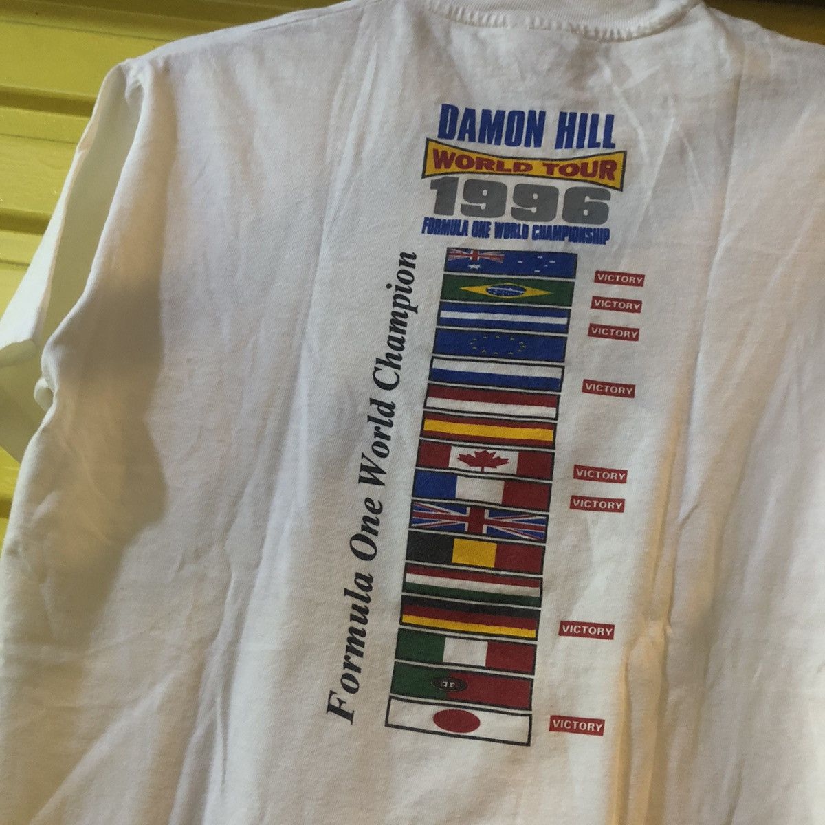 Vintage 1996 Damon Hill World Championship Size US M / EU 48-50 / 2 - 4 Thumbnail