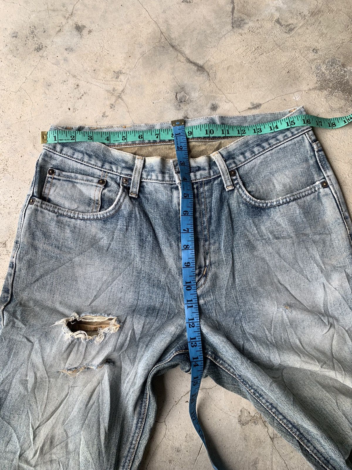 Edwin Edwin 403 International Basic Made In Japan Distressed Denim Size US 32 / EU 48 - 8 Thumbnail