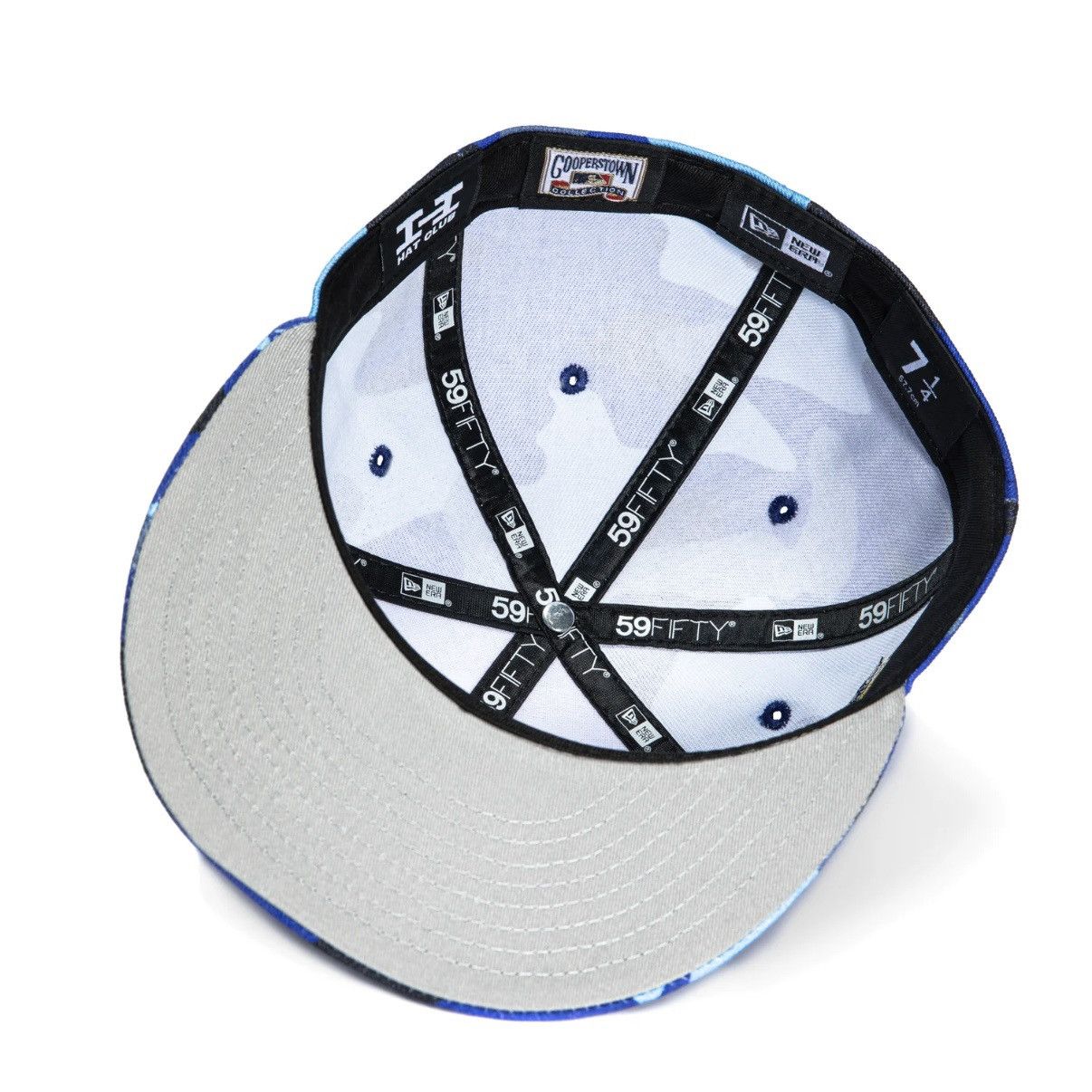 Hat Club HATCLUB Braves Blue Camo Fitted 7 1/8 Size ONE SIZE - 2 Thumbnail