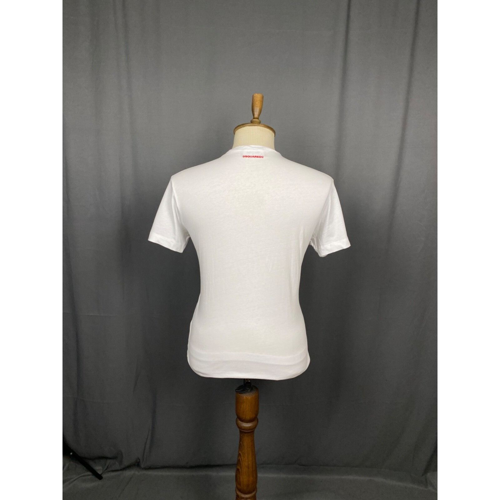 Dsquared2 Dsquared2 Big Logo Men's White T-Shirt Size M Size US M / EU 48-50 / 2 - 7 Thumbnail