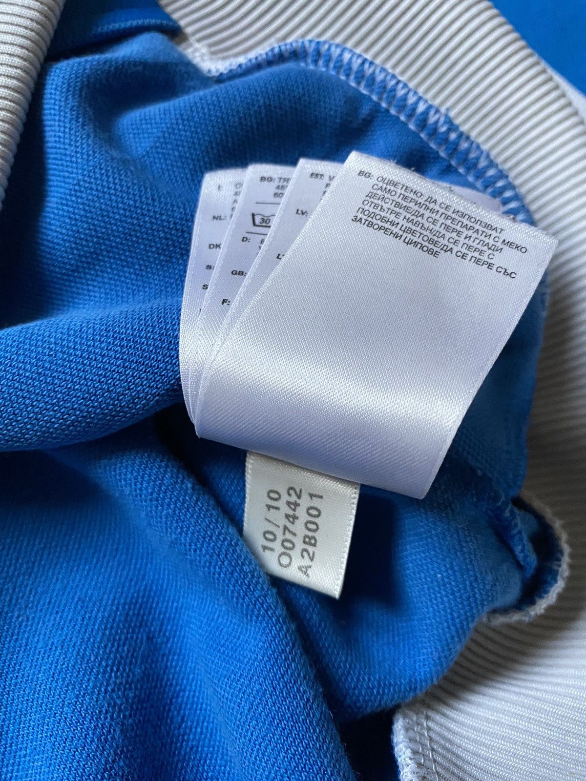 Adidas × Vintage Men’s Track Bomber Jacket Adidas Vintage Size L Blue Size US L / EU 52-54 / 3 - 9 Thumbnail