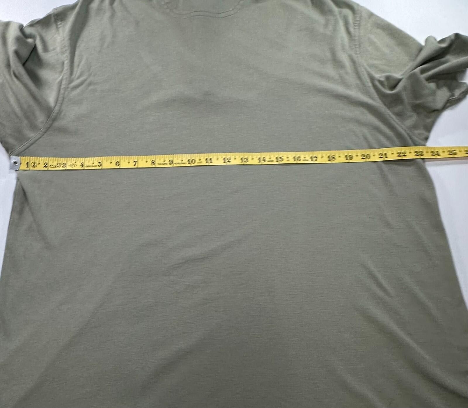 Jos. A. Bank Jos A Bank Reserve 1/4 Button Cotton Polo Shirt Green Mens L Size US L / EU 52-54 / 3 - 4 Thumbnail