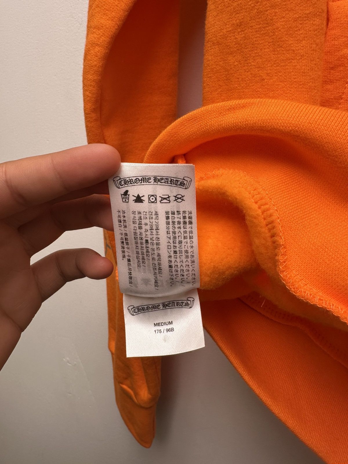 Chrome Hearts Chrome Hearts Silver Horseshoe Orange Hoodie Size US M / EU 48-50 / 2 - 6 Thumbnail