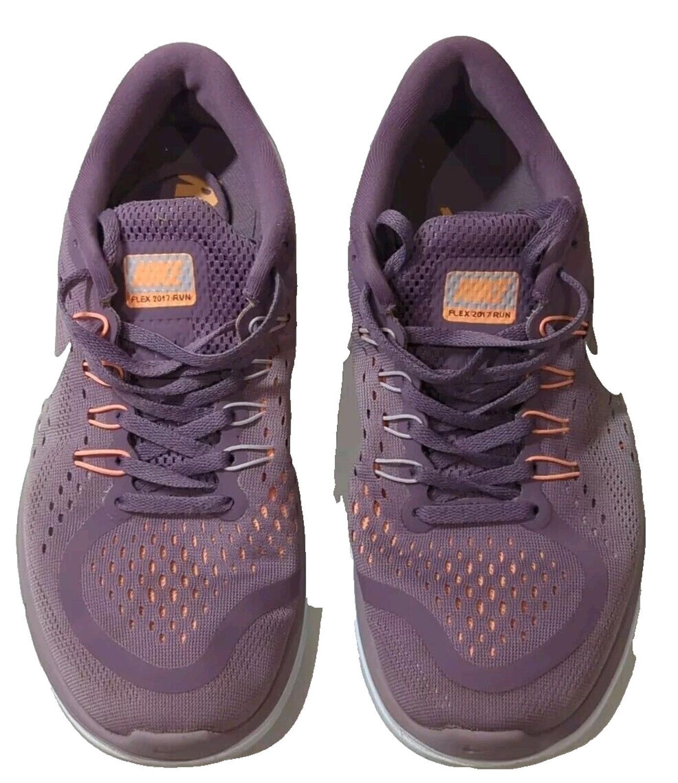 Nike Nike Flex Run Women's S 9.5 Running Shoes Violet Dust White Size US 9.5 / IT 39.5 - 2 Thumbnail