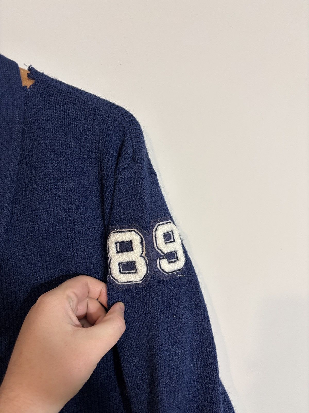 Vintage Vintage Bristol Varsity Cardigan Sweater Size US L / EU 52-54 / 3 - 4 Thumbnail