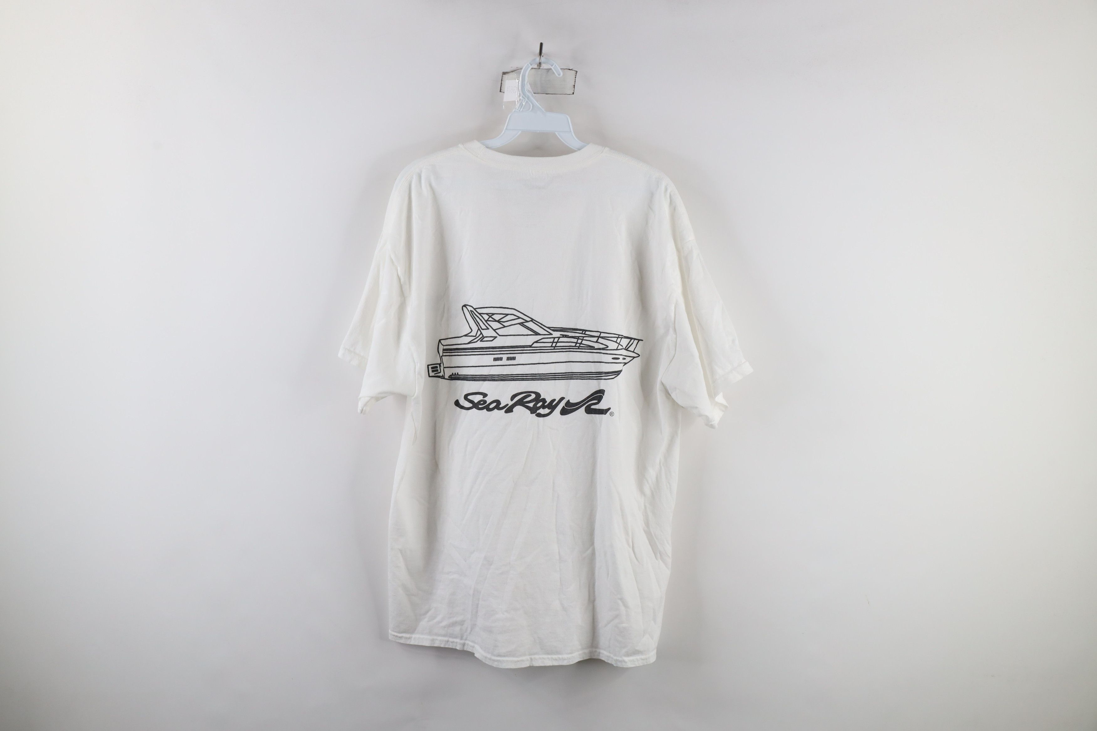 Vintage Vintage Streetwear Ray Boats Accio Sun Short Sleeve T-Shirt Size US XL / EU 56 / 4 - 8 Thumbnail