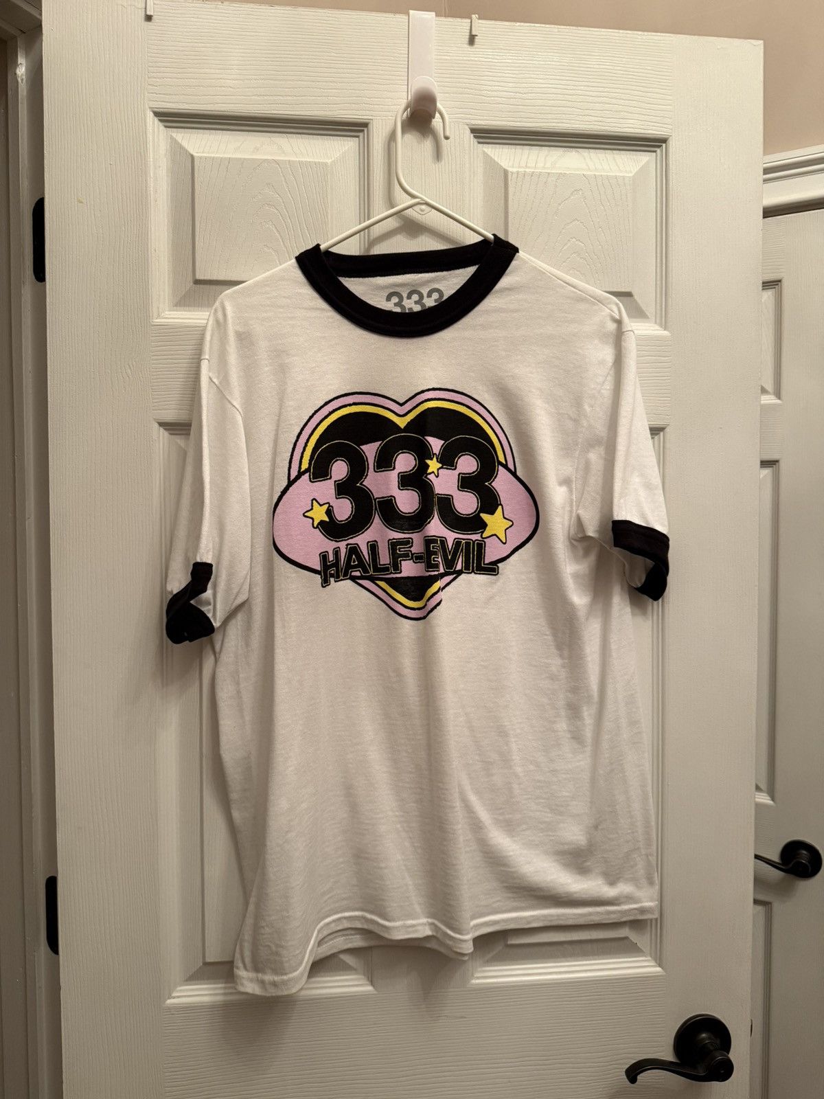 WACKO MARIA BASQUIAT graffiti Hawaiian long sleeved shirt