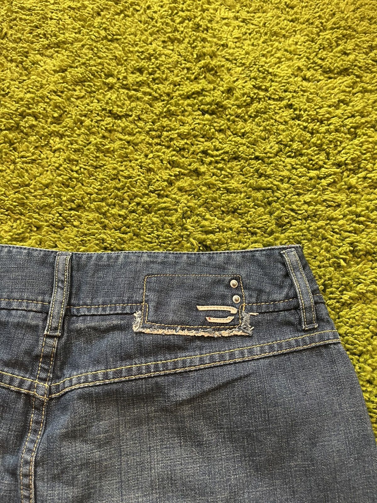 Designer × Diesel × Vintage Diesel 2000s vintage denim mini skirt Y2K Size 28" / US 6 / IT 42 - 5 Thumbnail