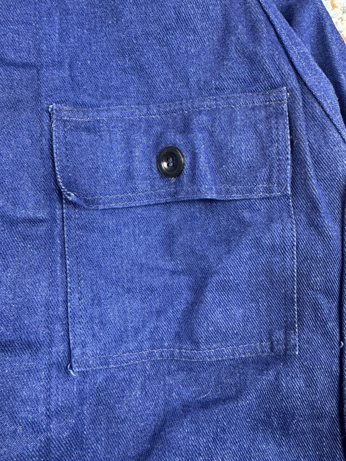 Japanese Brand × Vintage Vintage 60s workwear denim chore jacket Johji Yamamoto style Size US M / EU 48-50 / 2 - 9 Thumbnail