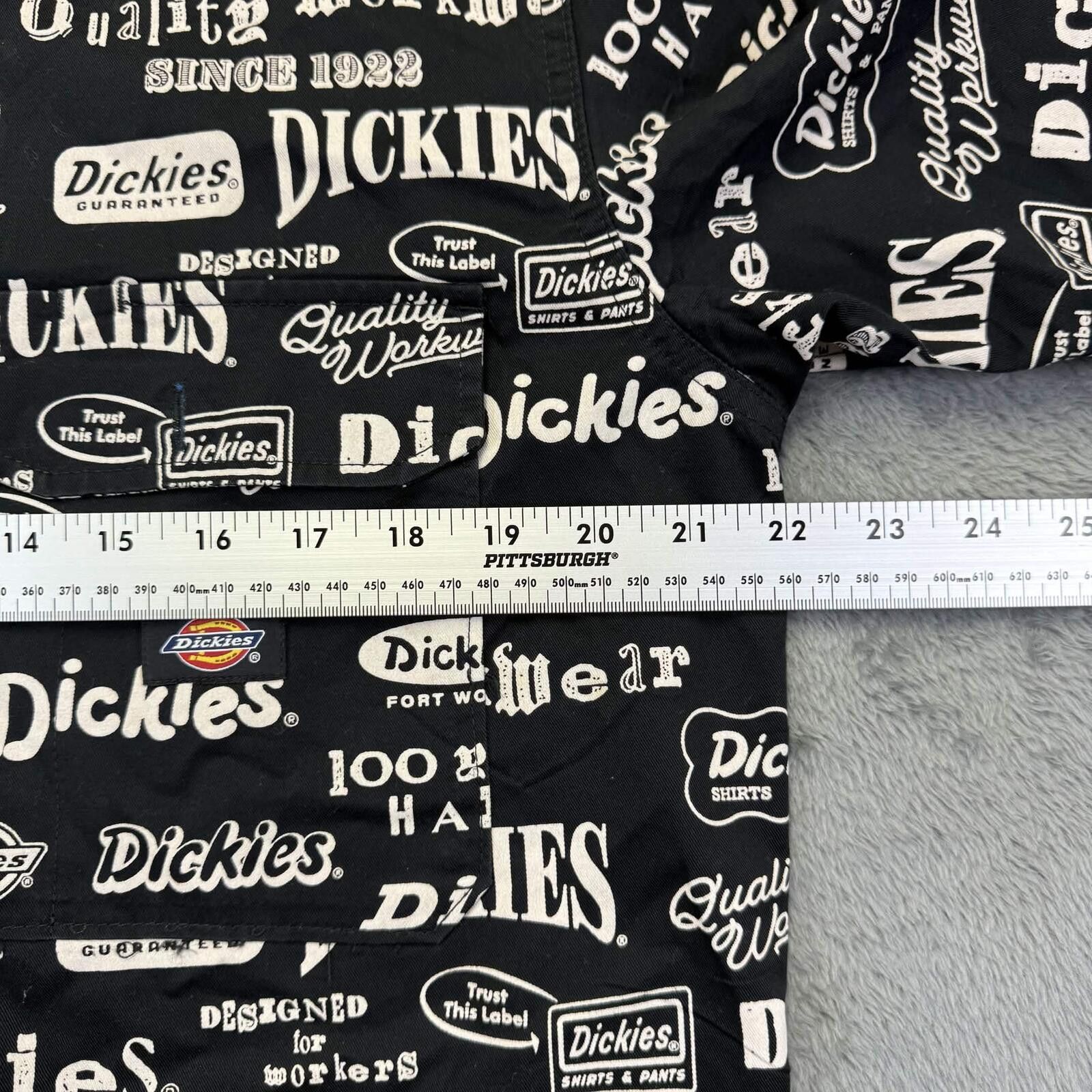 Dickies c100th Anniversary Short Sleeve Bottom-Up Shirt Size ONE SIZE - 4 Thumbnail