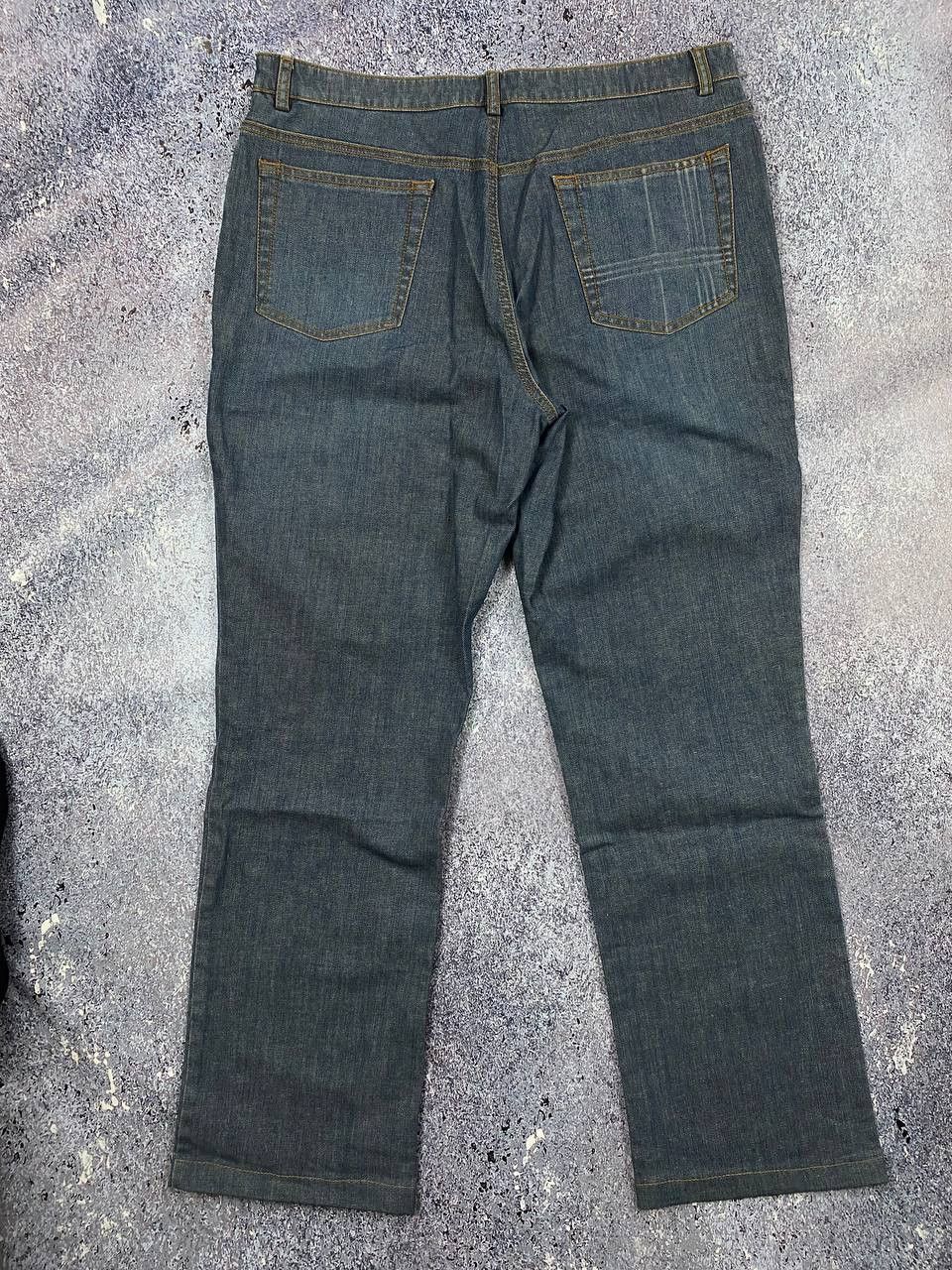 Burberry 🔥VINTAGE BURBERRY BRIT BAGGY JEANS PANTS Y2K Size US 30 / EU 46 - 7 Thumbnail