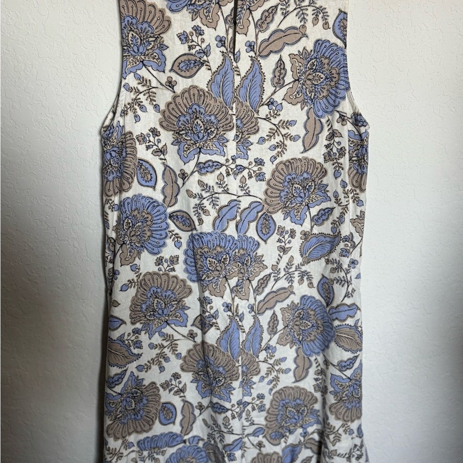 Tommy Hilfiger Tommy Hil. Floral Sleeveless Paisley L Dress Size L / US 10 / IT 46 - 6 Thumbnail