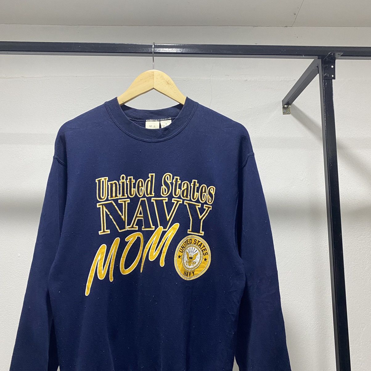 Vintage Sickk☠️ 80s US Navy Sweatshirt 50/50 Soffe Vintage Size US M / EU 48-50 / 2 - 2 Thumbnail