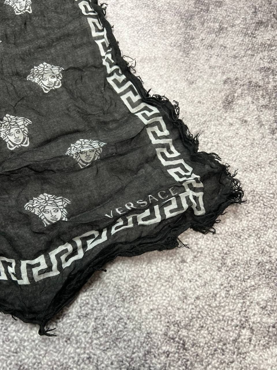 Versace Versace Monogram 100% Silk Scarf Size ONE SIZE - 12 Thumbnail