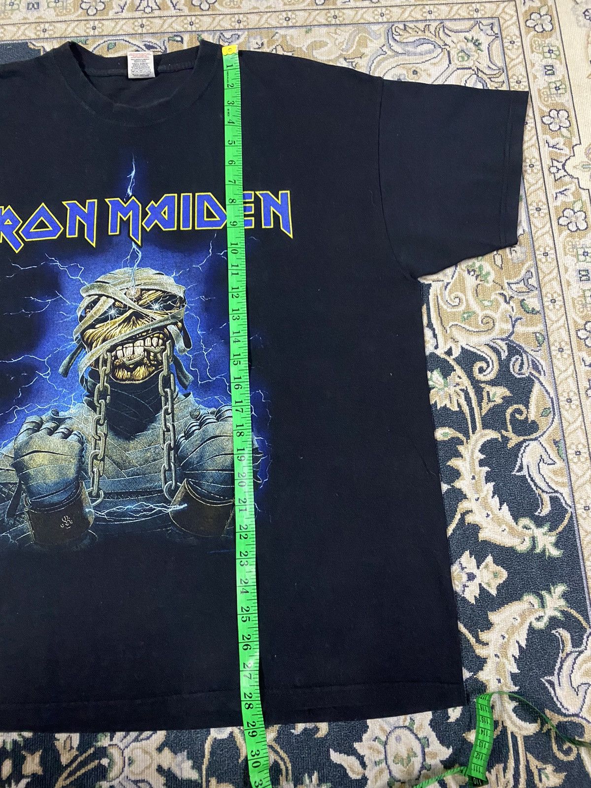 Iron Maiden Vintage Iron Maiden Band Tees Size US XXL / EU 58 / 5 - 13 Thumbnail