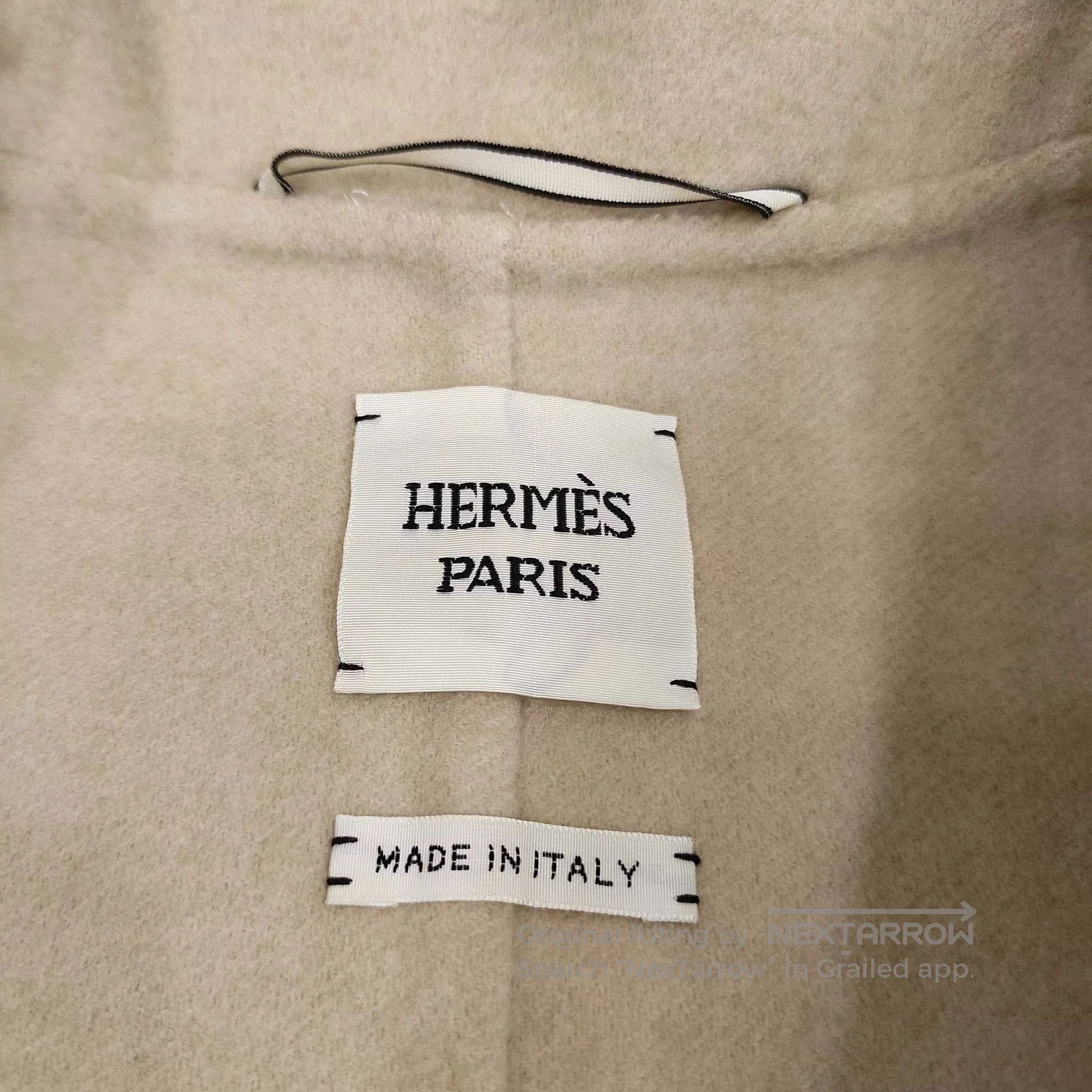 Hermes hermes beige cashmere belted coat size 34. Size US S / EU 44-46 / 1 - 3 Thumbnail