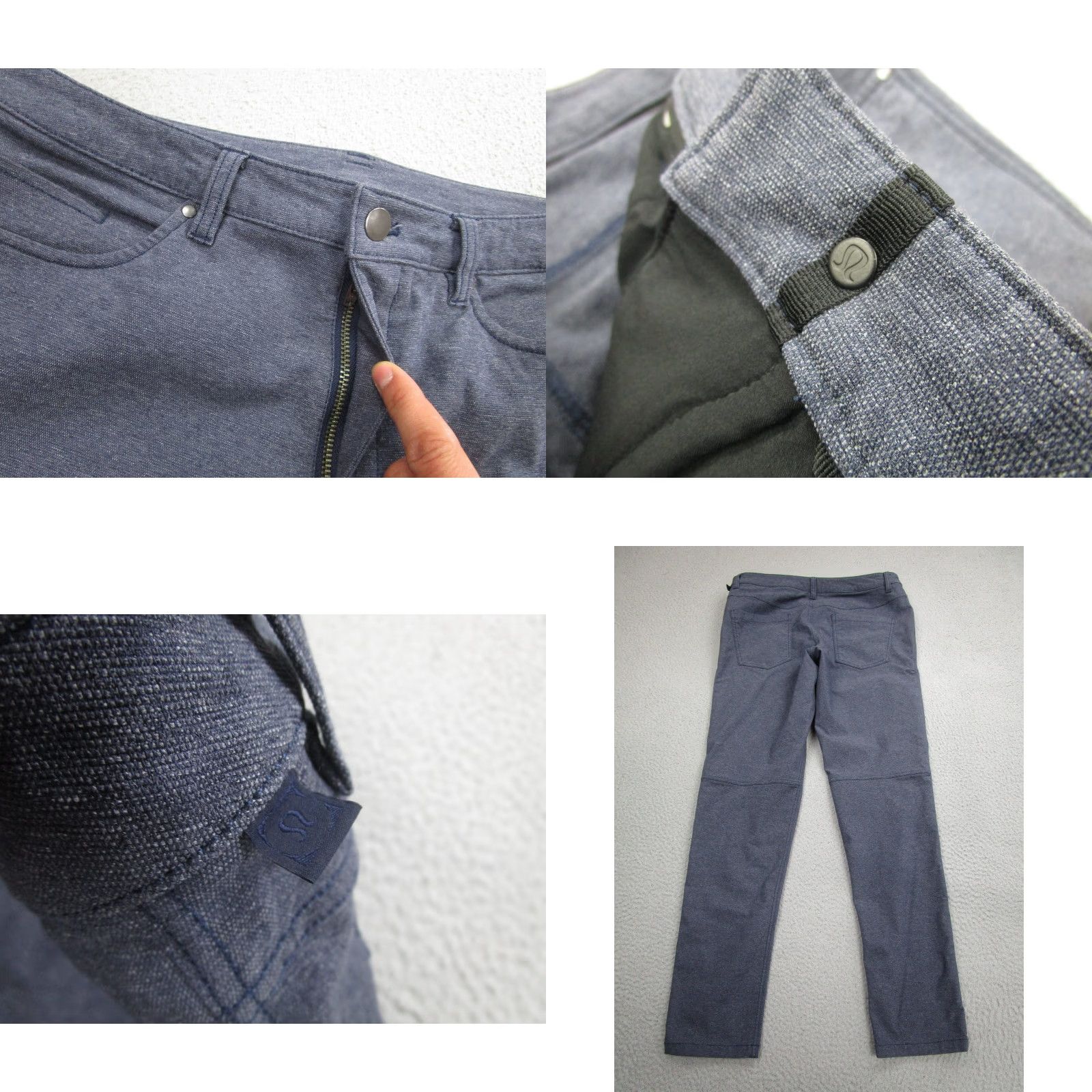 Lululemon Lululemon Pants Mens 34 Blue ABC Jogger Slim Fit Stretch Travel Pockets Size US 34 / EU 50 - 8 Thumbnail