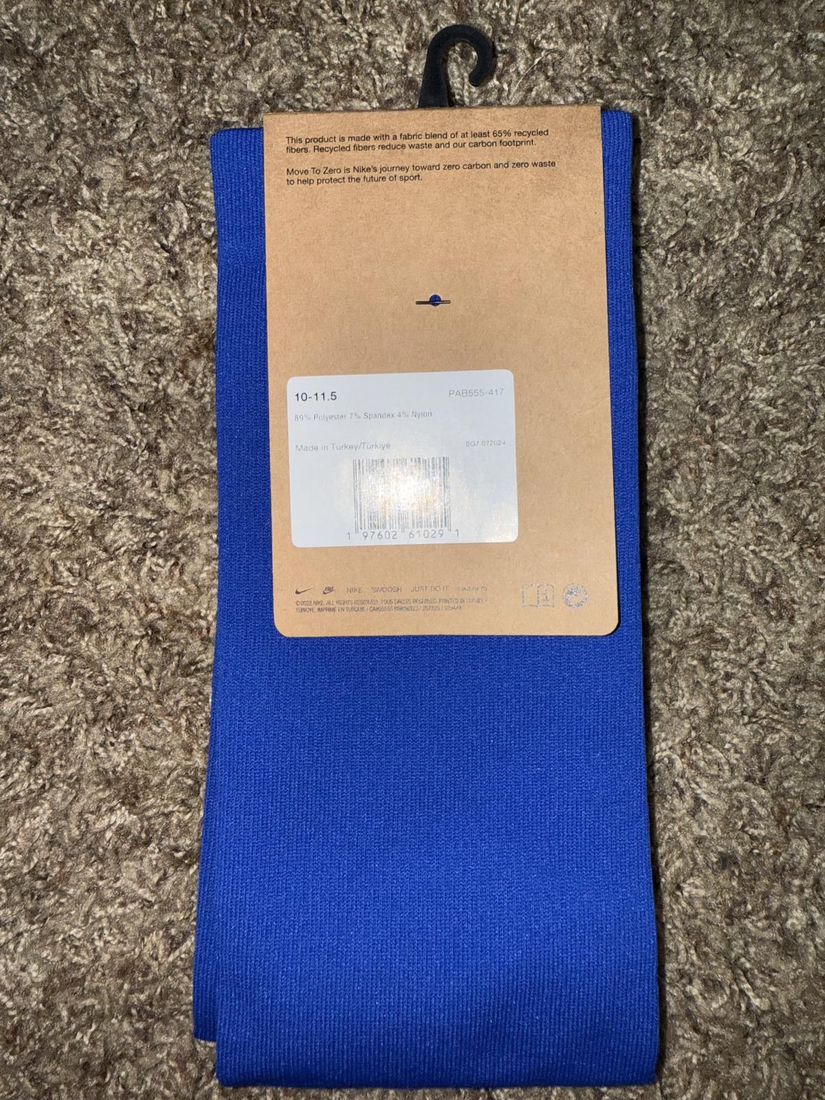 Nike Nike Brasileira de Futebol Unisex Vapor Strike Knee High Home/Away Socks Sample Size ONE SIZE - 4 Thumbnail