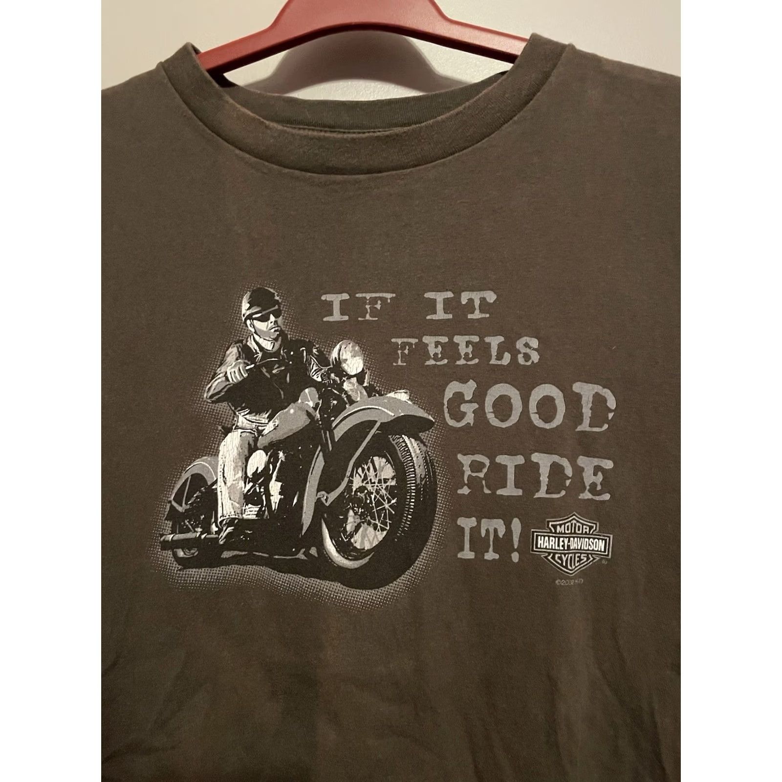 Harley Davidson Harley Davidson Vintage Shirt - Chicago XL Green - 2002 Size US XL / EU 56 / 4 - 2 Thumbnail