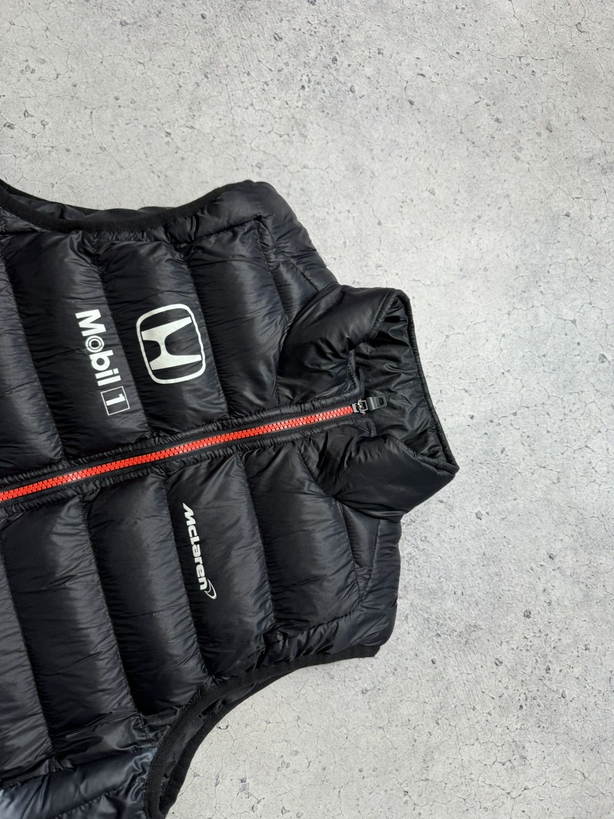 Honda McLaren Honda Full Zip Racing Puffer Vest Size M Size US M / EU 48-50 / 2 - 3 Thumbnail