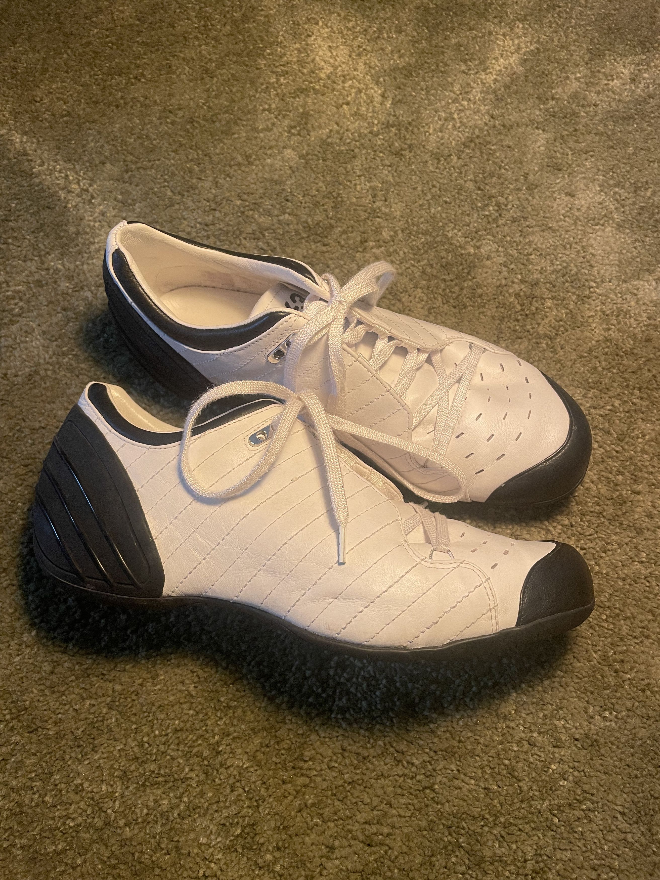 Y-3 × Yohji Yamamoto Y-3 Leather Sneakers Size US 7 / EU 40 - 1 Thumbnail