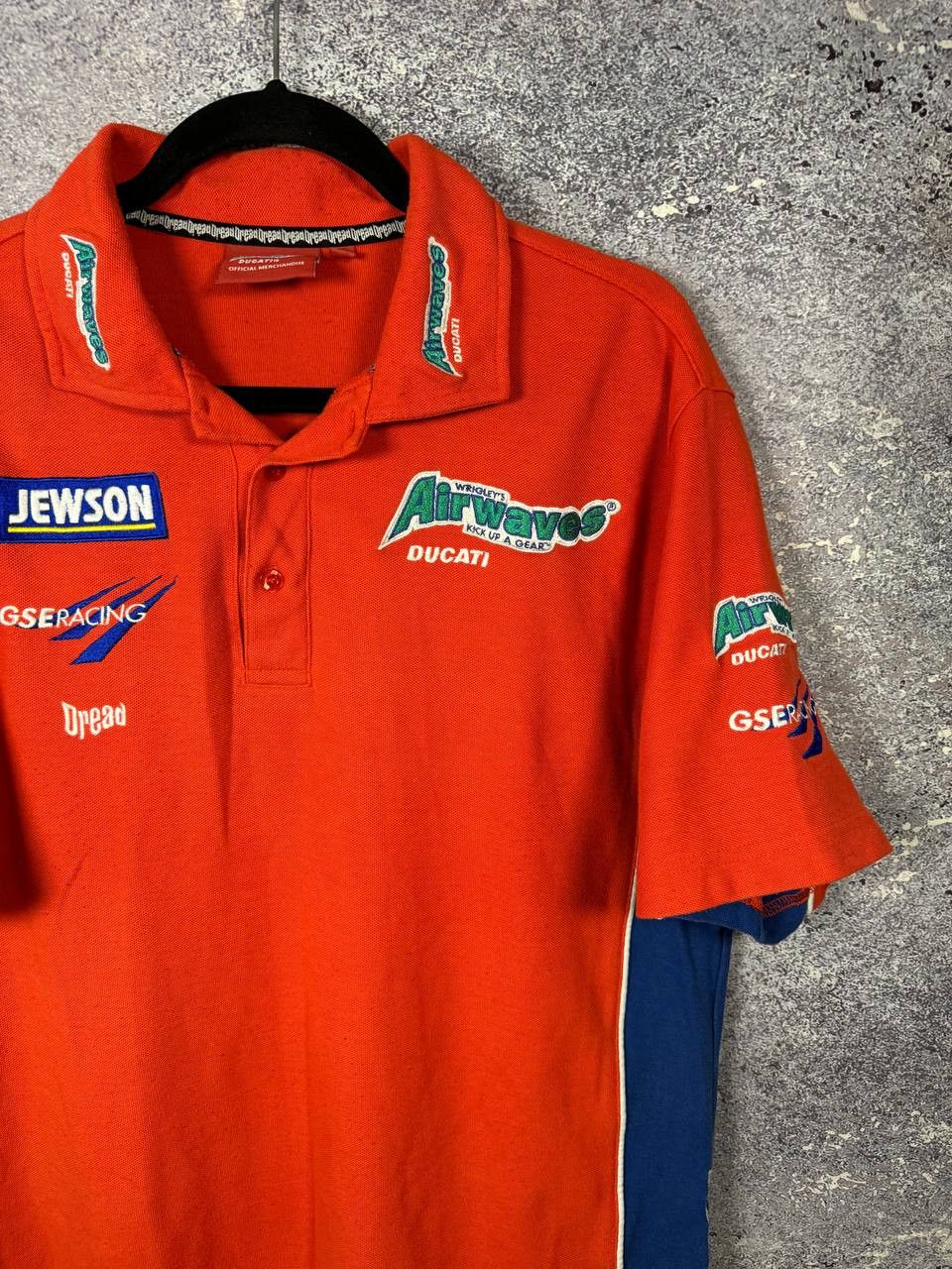 Ducati Ducati Airwaves Dread F1 Racing Polo Shirt Large Size US L / EU 52-54 / 3 - 2 Thumbnail