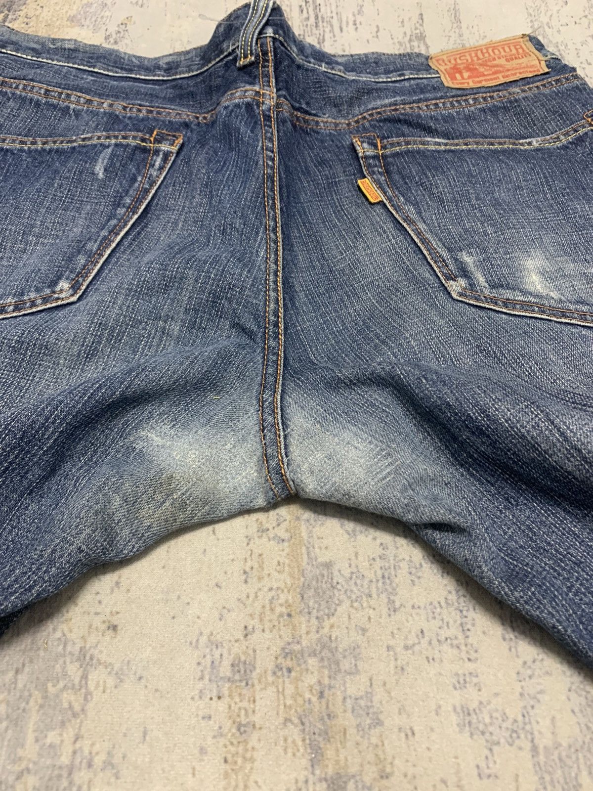 Japanese Brand Baggy rush hour mudwash japanese jeans big size Size US 38 / EU 54 - 10 Thumbnail